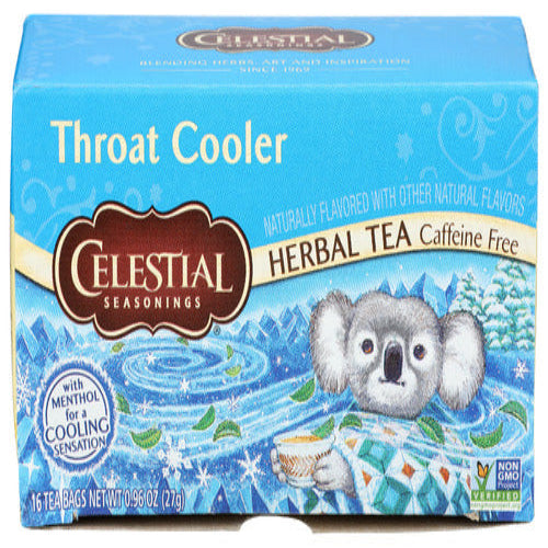 Celestial Seasonings Tea Throat Cooler - 16BG
