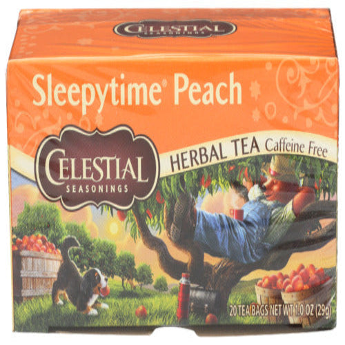 Celestial Seasonings Tea Peach Sleepytime - 20BG