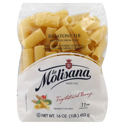 La Molisana Pasta Rigatoni Bronzo - 16OZ